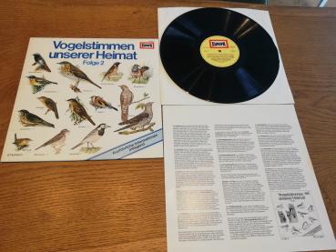 Vogelstimmen unserer Heimat Folge 2 1978 Europa 111081.0  Deutsche Pressung NM/VG+